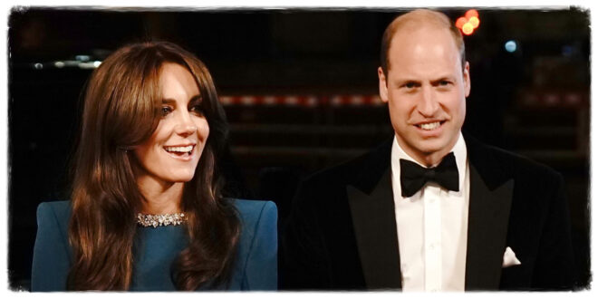 Prince William and Princess Kate during a formal engagement as Kensington Palace announces major news