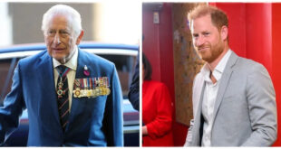 King Charles and Prince Harry looking distant amid claims they may never meet again