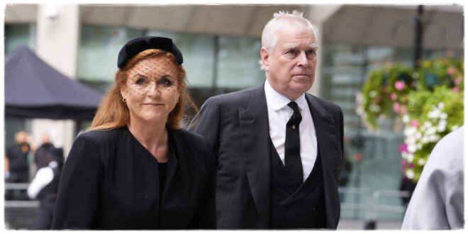 Prince Andrew and Sarah Ferguson discussing plans for a possible return to royal duties