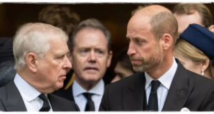 Prince Andrew appearing tense amid reports of behind-the-scenes efforts against Prince William