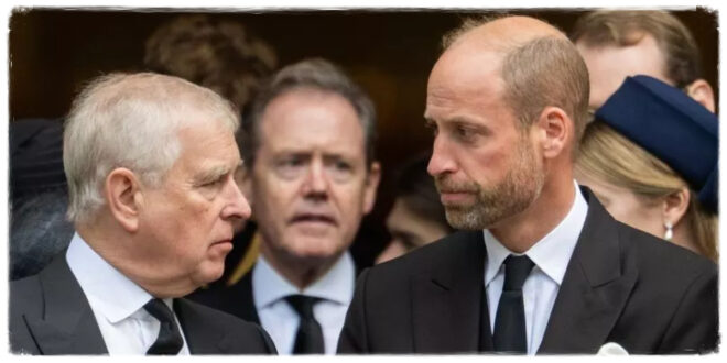 Prince Andrew appearing tense amid reports of behind-the-scenes efforts against Prince William