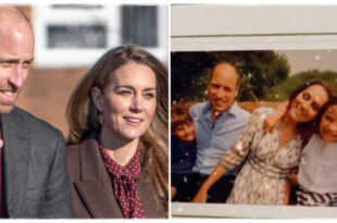 A collection of Prince William and Princess Kate’s Christmas cards showing subtle changes through the years