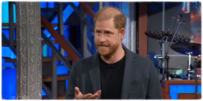 Prince Harry speaking publicly as he reveals claims about a sinister royal document