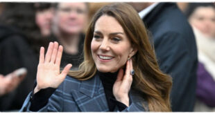 Princess Kate running in heels during a royal engagement detour