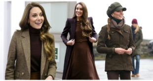 Princess Kate wearing a new warm and practical uniform instead of her usual signature style during a royal appearance