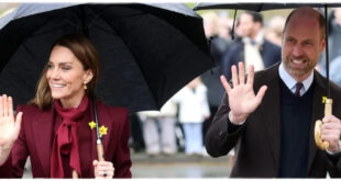 Prince William and Princess Kate during a public appearance amid growing pressure on the Royal Family