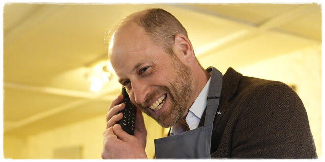 Prince William collecting personalised treats for Princess Kate and their children