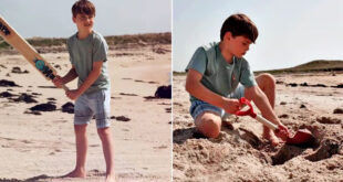 Prince Louis compared to Prince William as a child showing strong resemblance between father and son