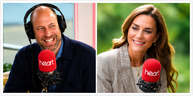 Prince William during an emotional radio appearance where he shared an update about Princess Kate