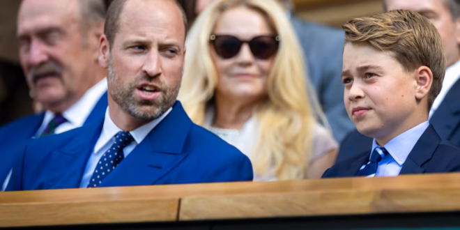 Prince William with Prince George as he speaks about a tense issue at home ahead of George’s new chapter