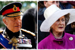 King Charles during a public appearance amid reports of tragic family news