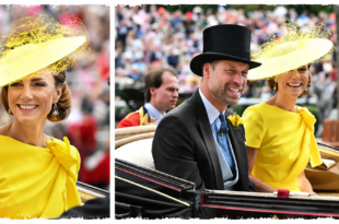 Princess Kate and Prince William arriving at Royal Ascot during Kate’s return to the event