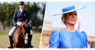 Zara Tindall attending a public royal event during a rare appearance
