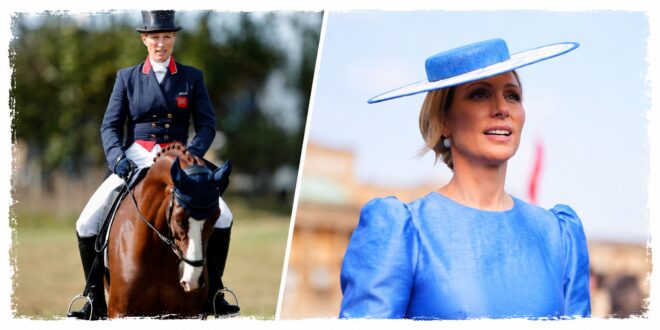 Zara Tindall attending a public royal event during a rare appearance