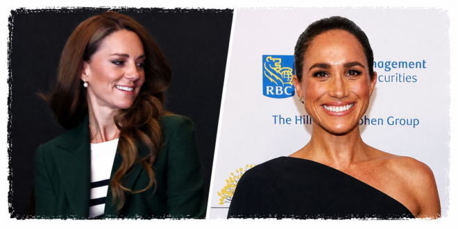 Meghan Markle and Princess Kate during separate public appearances amid renewed royal comparisons