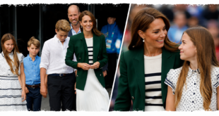 Prince William and Princess Kate with Prince George, Princess Charlotte and Prince Louis during a family outing