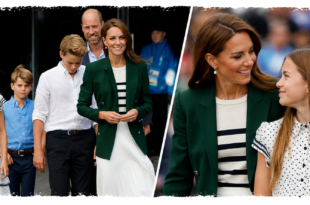 Prince William and Princess Kate with Prince George, Princess Charlotte and Prince Louis during a family outing