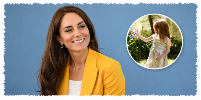 Princess Kate during the 2021 engagement where she made a rare public comment about her niece Princess Lilibet