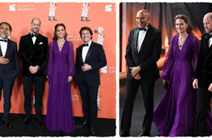 Prince William and Princess Kate reunite with Tom Cruise on the red carpet at the Digger world premiere in London