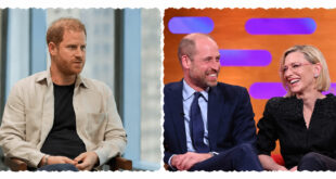 Prince William appearing on The Graham Norton Show and Prince Harry speaking during his GQ interview in October 2026